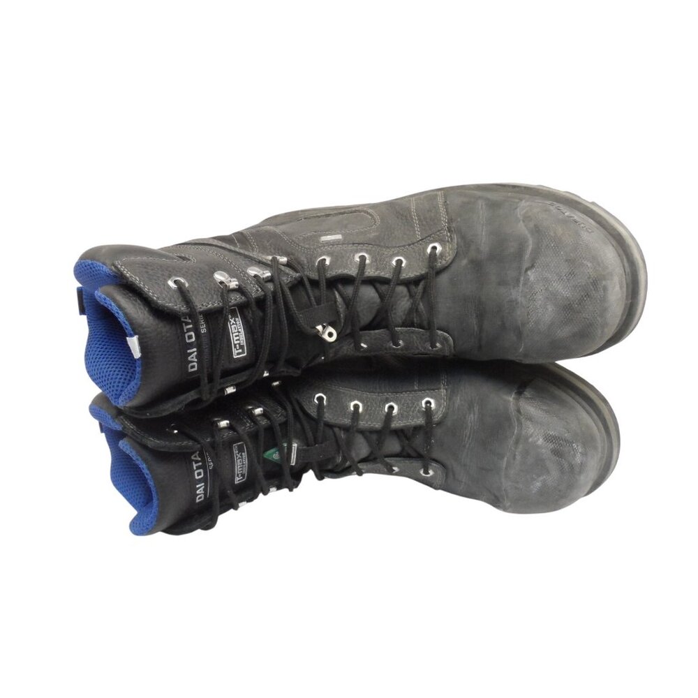 DAKOTA Men's 557 8" Viper STCP HD3 Vibram Work Boots Black Size 15M - Picture 4 of 9